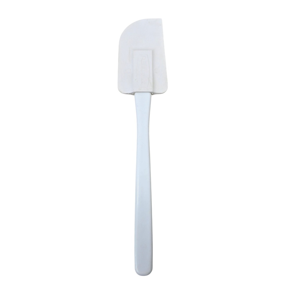 Rubbermaid Scraper Spatula Kitchen Tool 9.5‎ Inch White 2724 Non-Heat Resistant
